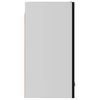 vidaXL Dulap suspendat &ldquo;Lyon&rdquo;, negru, 29,5x31x60 cm, lemn prelucrat