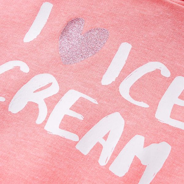 Hanorac cu glugă pentru copii, roz aprins, 140