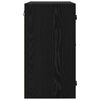 vidaXL Dulap de perete Stejar Negru 68 x 37 x 68,5 cm Lemn compozit