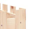 vidaXL Pat înălțat grădină design gard 150x50x50 cm lemn de pin tratat