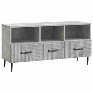 vidaXL Cabinet TV Gri Beton 102 x 34,5 x 50 cm Lemn prelucrat