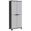 vidaXL Dulap, 68x39x171,5 cm, plastic