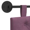 vidaXL Cap de pat suspendat Pe perete Violet 100 x 55 x 7 cm Catifea