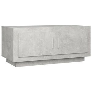 vidaXL Măsuță de cafea, gri beton, 102x50x45 cm, lemn prelucrat