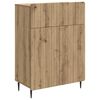 vidaXL Bufet Stejar Artizanal 66 x 34,5 x 92 cm Lemn prelucrat