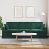 vidaXL Canapea Verde &icirc;nchis 228 x 78 x 80 cm Catifea