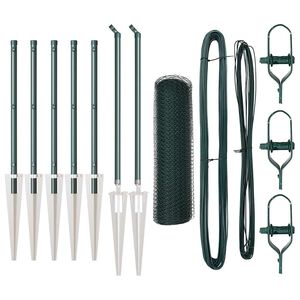 vidaXL St&acirc;lp de gard. Verde