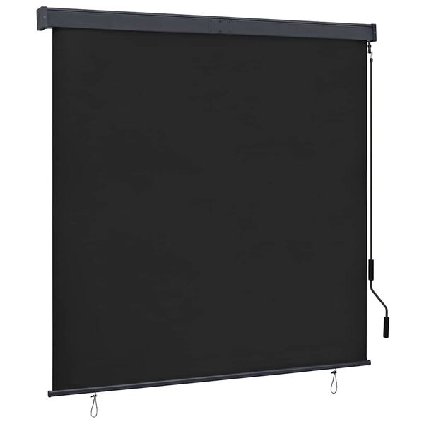 vidaXL Jaluzea tip rulou de exterior, antracit, 160 x 250 cm