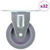 vidaXL Roți fixe, 32 buc., 75 mm