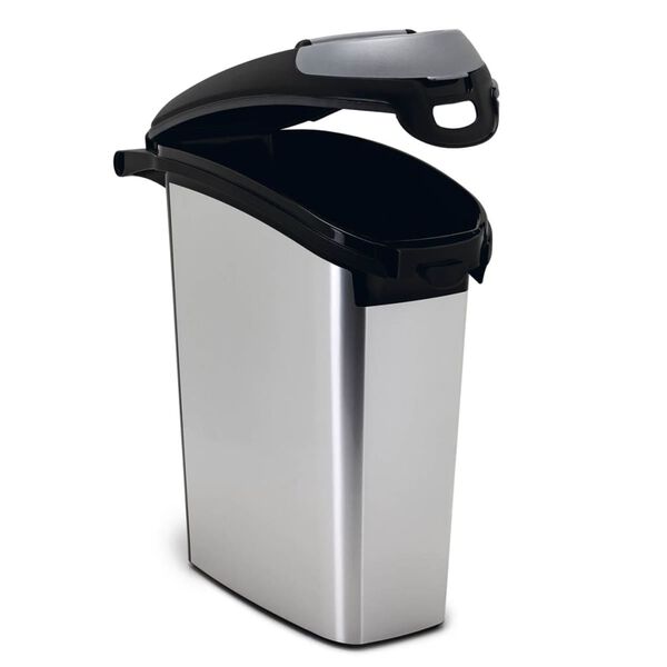 Curver Recipient hrană animale 10 kg 23 L argintiu 794071
