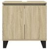 vidaXL Dulap de baie, stejar sonoma, 58x33x60 cm, lemn prelucrat