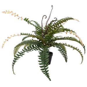 vidaXL Copac cu ferigă artificială Verde 58 x 13 x 60 cm