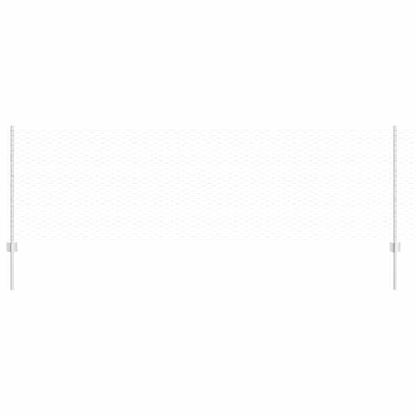 vidaXL Gard cu St&acirc;lp Argintiu 0,8 x 25 m Oțel
