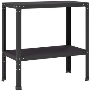 vidaXL Masă pentru ghivece 100 x 40 x 80 cm Oțel vopsit electrostatic