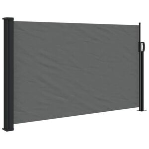 vidaXL Copertină laterală retractabilă antracit 120x600 cm