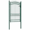 vidaXL Porti gard EMMEN 104 x 134,5 cm Blocat Oțel vopsit &icirc;n pulbere
