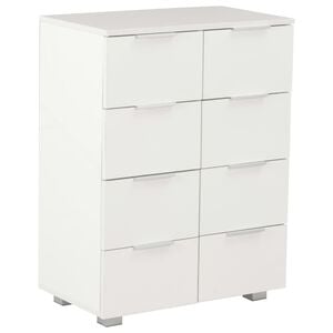 vidaXL Dulap, alb extralucios, 60x35x80 cm, lemn prelucrat