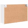 vidaXL Dulap pentru pantofi cu raft Alb 103 x 30 x 67 cm Lemn compozit