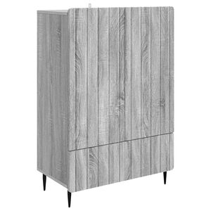 vidaXL Bufet cu sertar Sonoma gri 66 x 34,5 x 97 cm Lemn prelucrat