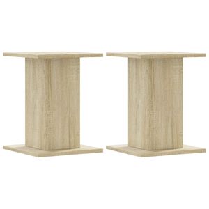 vidaXL Suporturi de difuzoare 2 buc. sonoma 30x30x40 cm lemn prelucrat