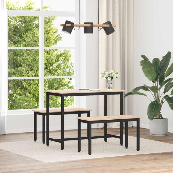 vidaXL bancă natural 80 x 35 x 45 cm Lemn de pin masiv