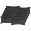 vidaXL Husă pentru pernă 12 buc. HOUTEN Gri &icirc;nchis 40 x 80 cm Boucl&eacute;