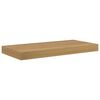 vidaXL Raft de perete Montare pe perete Maro 50 x 23,5 x 3,8 cm