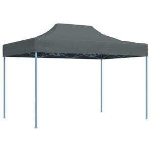 vidaXL Cort de petrecere pliabil profesional, antracit, 3 x 4 m, oțel