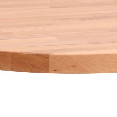 vidaXL Blat de masă rotund, Ø30x4 cm, lemn masiv de fag