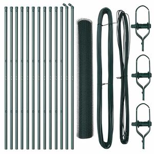 vidaXL St&acirc;lp de gard. Verde