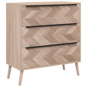 Finori Dulap cu sertar &bdquo;Lusk 03A", stejar sonoma, 80x38,5x87 cm