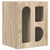 vidaXL Noptieră ELST Stejar Sonoma 40 x 35 x 50 cm Lemn prelucrat