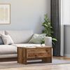 vidaXL Masă de cafea Lemn Vechi 102 x 50,5 x 46,5 cm Lemn compozit