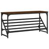 vidaXL Pantofar, stejar maro, 90x30x45 cm, lemn compozit