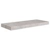 vidaXL Rafturi perete suspendate, 2 buc., gri beton 60x23,5x3,8 cm MDF