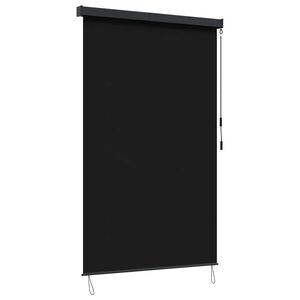vidaXL Rulou textil Negru 180 x 250 cm Țesătură și Aluminiu