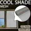 vidaXL Garduri din s&acirc;rmă 100 x 500 cm Mesh Oțel Inoxidabil 201