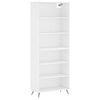 vidaXL Dulap &icirc;nalt, alb, 69,5x32,5x180 cm, lemn prelucrat