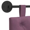 vidaXL Cap de pat suspendat Pe perete Violet 110 x 55 x 7 cm Catifea