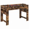 vidaXL Masă de Foosball Stejar Afumat 125 x 60,5 x 80 cm