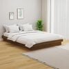vidaXL Cadru de pat King Size, maro miere, 150x200 cm, lemn masiv
