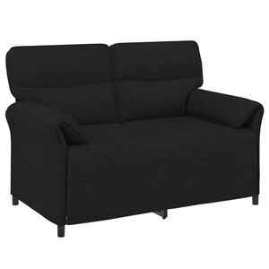 vidaXL Canapea 100% poliester, cadru din metal, MDF, placaj