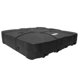 vidaXL Bază pentru umbrelă tip cantilever 150 Negru Pătrat