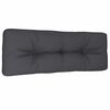 vidaXL Pernă de paleți, antracit, 120x40x12 cm, material textil