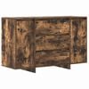 vidaXL Bufet Stejar fumuriu 120 x 41 x 75 cm Lemn prelucrat