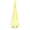 vidaXL Brad de Crăciun conic, 3000 LED-uri, alb cald, 230x800 cm