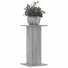 vidaXL Suporturi de plante 2 buc. gri sonoma 30x30x60cm lemn prelucrat