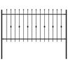 vidaXL Gard cu țărușe ASTEN 200 x 150 cm Oțel vopsit electrostatic