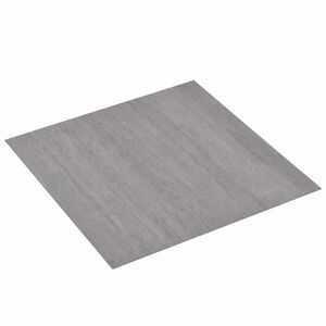 vidaXL Plăci de pardoseală autoadezive Gri și Lemn 30,5 x 30,5 cm