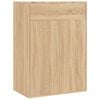 vidaXL Pantofar, stejar sonoma, 60x35x84 cm, lemn prelucrat